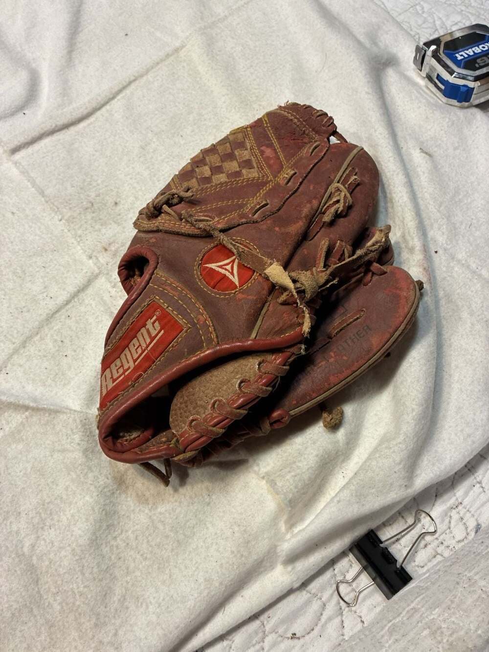 Vintage Regent Handcrafted Genuine Leather Baseball Glove